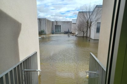 Inundación en una residencia de ancianos en Aldea Mayor (Valladolid)