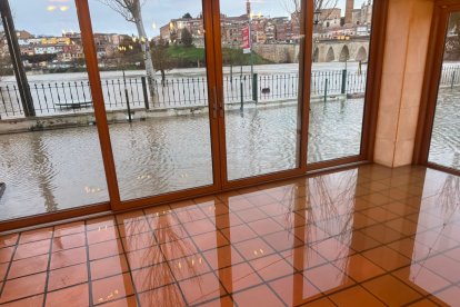 Inundaciones por la crecida del Duero en Tordesillas