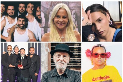 La M.O.D.A., Leticia Sabater, Lia Kali, Molotov, Pancho Varona y Bomba Estéreo