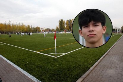 Campo de fútbol Ribera de Castilla, donde juega el CD Juventud Rondilla.