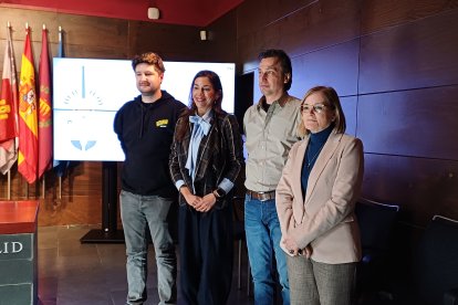 Una imagen de la presentación, esta mañana