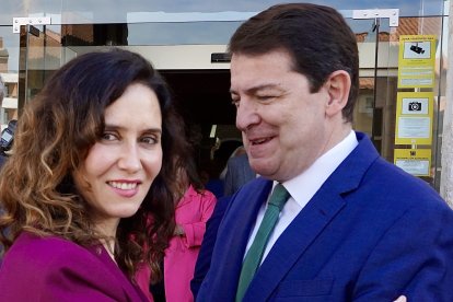 Isabel Díaz Ayuso y Alfonso Fernández Mañueco, en una imagen de archivo.