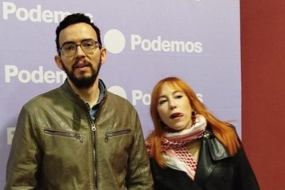Miguel Ángel Llamas e Irene Zugasti, este sábado en Valladolid