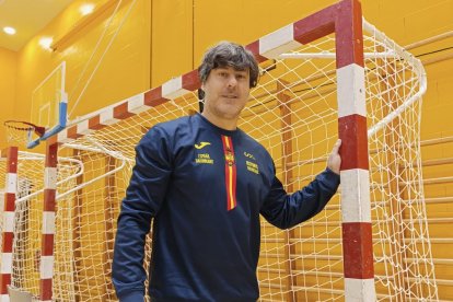 Iñaki Malumbres en el CAR de Sierra Nevada.