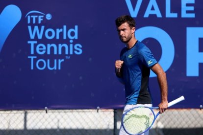 Mario González en el ITF de Vale Lobo en Portugal.
