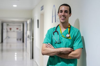 Miguel Bardají Carrillo, anestesiólogo del Hospital Clínico Universitario de Valladolid.