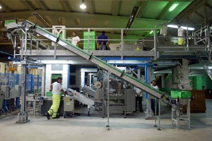 Imagen de archivo de la fábrica de patatas Meléndez en Medina del Campo.