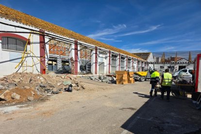 Obras en la estación de tren de Valladolid