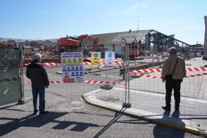 Así avanzan las obras en la nueva estación de tren.