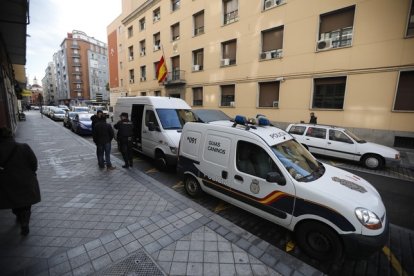 Jefatura de la Policía Nacional en la calle Felipe II de Valladolid.