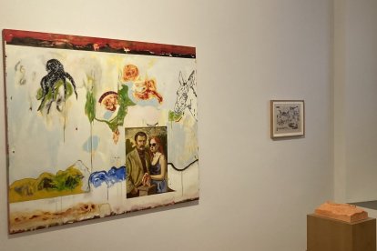 Un detalle de la exposición