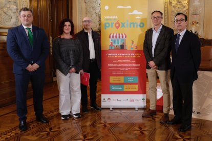Presentación de la nueva campaña del AYuntamiento de Valladolid, 'Tu Bono Próximo-Primavera