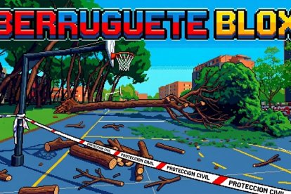 Videojuego Berruguete Blox creado por un padre del centro