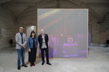 Alejandro Nuevo, Leticia Sastre y Álvaro Perdices presentan la videoinstalación 'Cordero social'