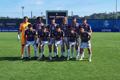 Alineación inicial del Promesas ante el Fabril.