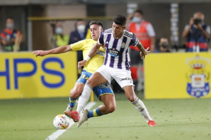 Marcos André, en el partido ante la UD Las Palmas en agosto de 2021.