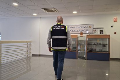 Dependencias en Valladolid de la Policía Nacional, cuerpo que ha resuelto los dos casos de estafa.