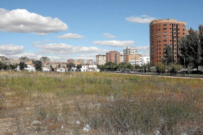 Antigua parcela de la ciudad de la Justicia en Girón.