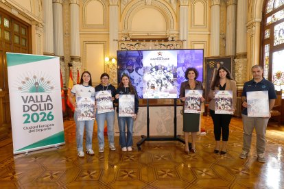 Presentación de la fase final de la Copa de Europa de Hockey en línea femenina.