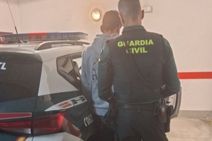 Momento de la detención.
