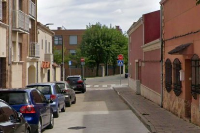 La calle Álamos de Valladolid.