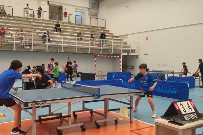 Uno de los partidos disputados en Palencia por el Topspin.