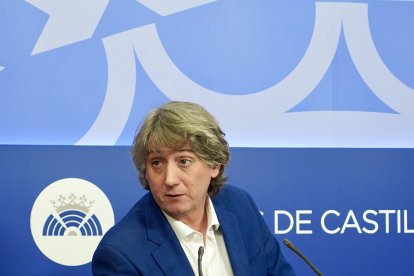 El secretario general del PSOE de Castilla y León, Carlos Martínez