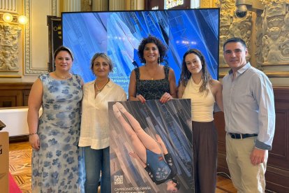 Presentación del Campeonato de España de Gimnasia Trampolín.