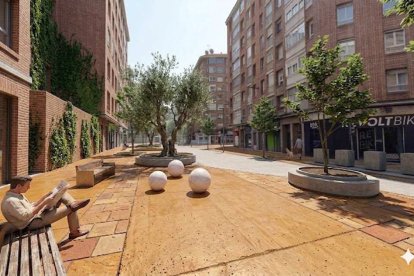 Reforma del entorno de San Luis y Acibelas en Valladolid.