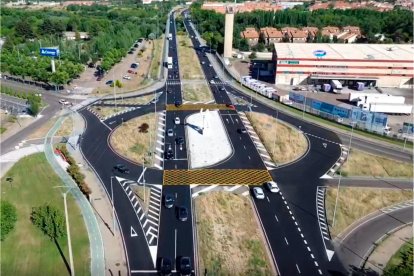 La VA-20 tras las obras.