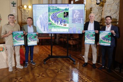 Imagen de la presentación de la IX Caminata Popular