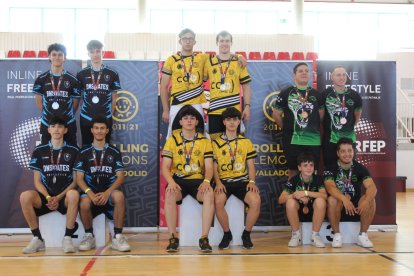 Rolling Lemons, en lo alto del podio.