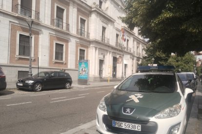 Fachada de la Audiencia de Valladolid.