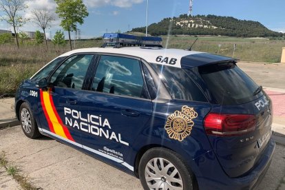 Coche de la Policía Nacional.