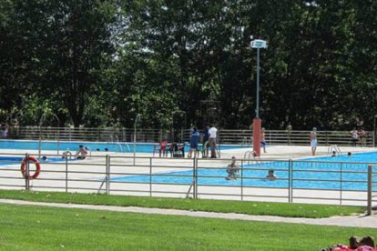 Piscinas municipales de Laguna de Duero, en una imagen de archivo.