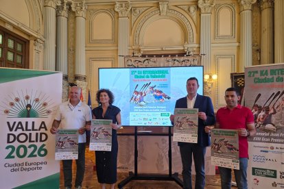 El Gran Premio Internacional K-4 CIUDAD DE VALLADOLID.