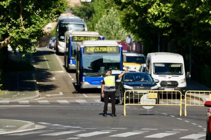 Los altos niveles de Ozono cierran al tráfico la ZBE de Valladolid.