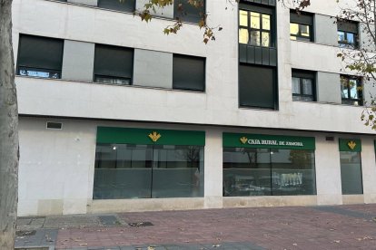 Oficina de Caja Rural de Zamora en el barrio de Villa de Prado