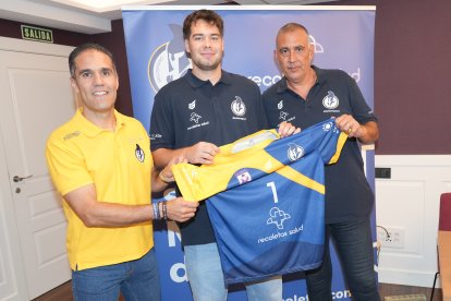 Presentación de Nagy como jugador del Recoletas Atlético Valladolid.