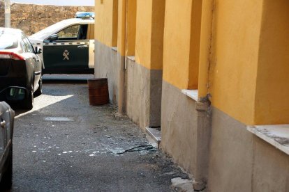 Vivienda donde se producía el tiroteo mortal.
