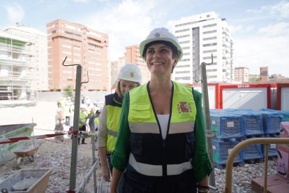 Isabel Rodríguez, en Valladolid