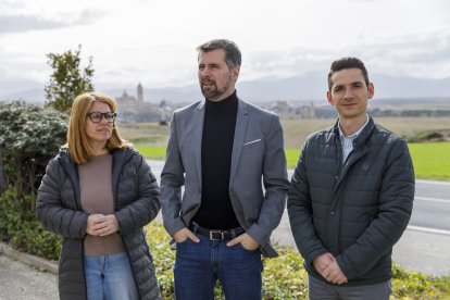 Luis Tudanca, en un acto en Segovia, en una imagen de archivo
