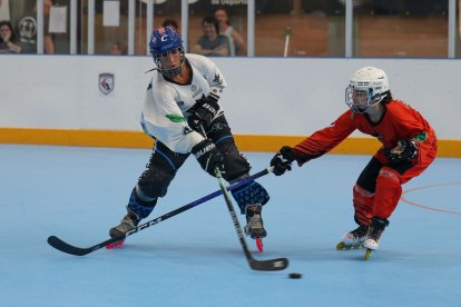 Una acción de la final de la Supercopa entre Panteras y Skulls.