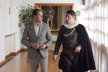 El presidente de la Diputación de Valladolid, Conrado Íscar, presenta el ‘Festival del Siglo de Oro: la gestación de un imperio. V centenario del nacimiento de Felipe II’.