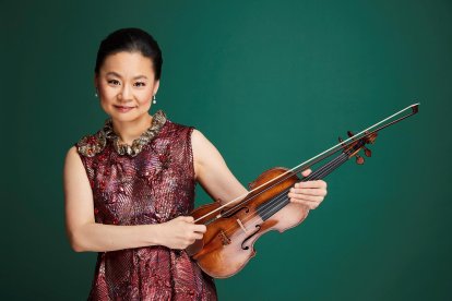 La violinista Midori