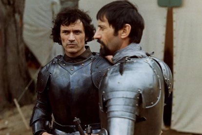 Un fotograma de 'Lancelot du lac'