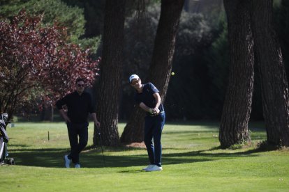 Un momento de la 16ª edición del Triangular de Clubes de Golf de Valladolid