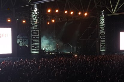Escenario del Intro Music Festival, imagen de archivo. E.M.