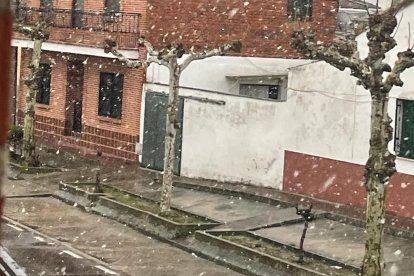 Nieve en Ataquines