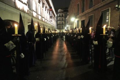 La lluvia impide la procesión del Encuentro